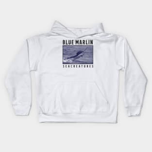 Blue Marlin Kids Hoodie